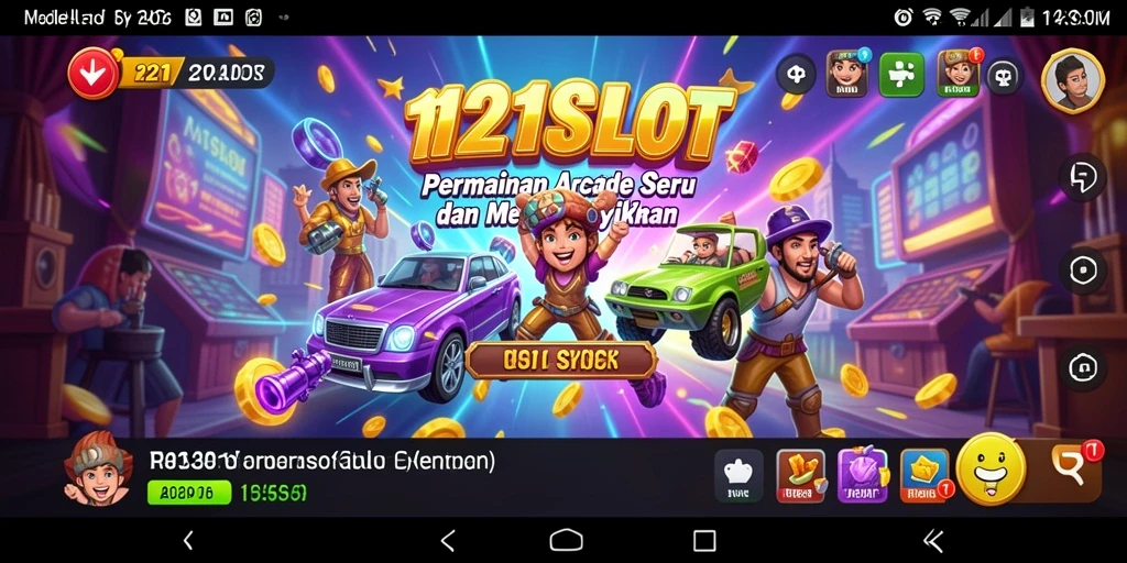 Tampilan permainan 1121SLOT dengan grafis yang memukau.