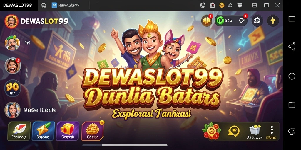 Tampak gameplay Open World DEWASLOT99 yang penuh petualangan.
