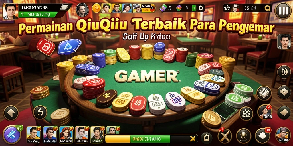 Tampilan gameplay menarik dari GAMERP yang menampilkan QiuQiu.