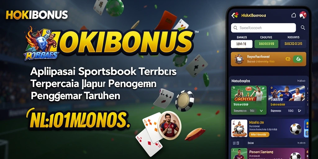 Screenshot utama HOKIBONUS menampilkan antarmuka pengguna yang intuitif dan menarik.