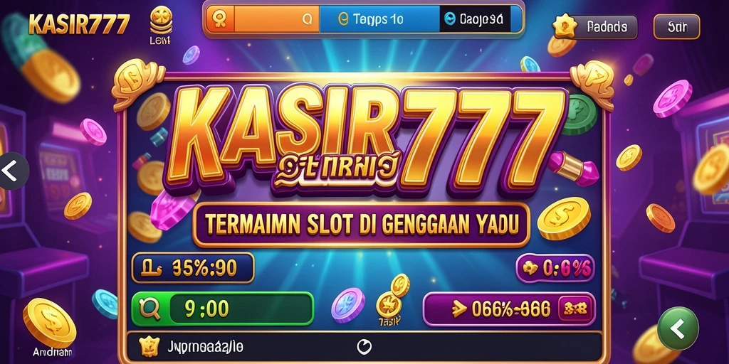 Tampilan menarik dari gameplay Slot KASIR777 yang seru.