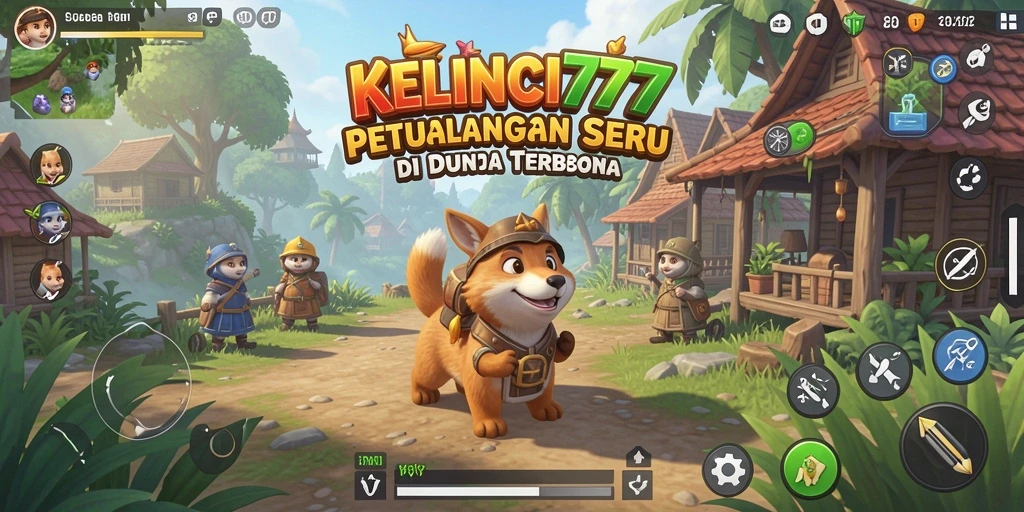 Tampilan menakjubkan dari gameplay Open World KELINCI777.