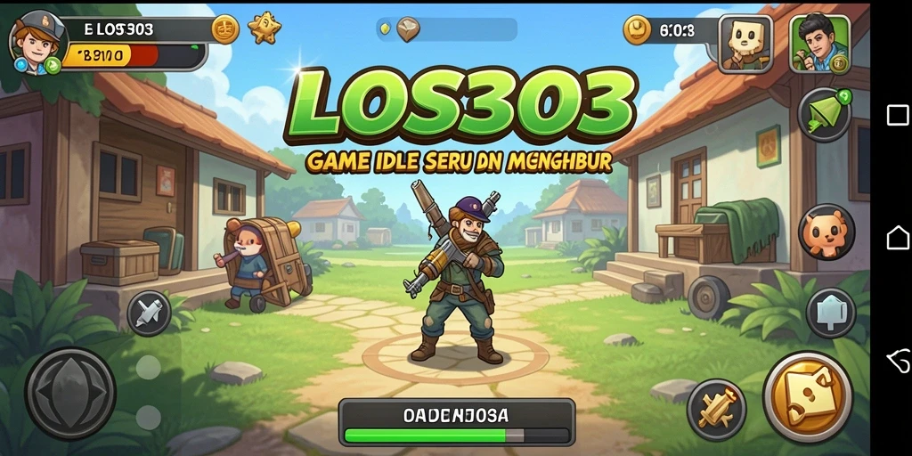 Tampilan menarik dari gameplay Idle di LOS303.
