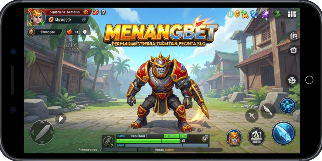 Screenshot gameplay SLG yang mendebarkan dan dinamis.