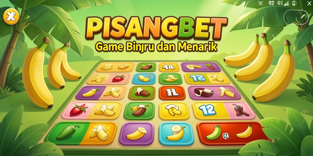 Tampilan utama gameplay Bingo di PISANGBET yang seru.