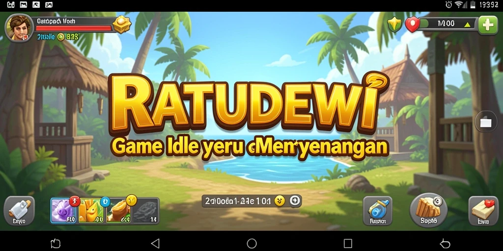 Screenshot gameplay RATUDEWI yang menampilkan karakter dan lingkungan yang indah.
