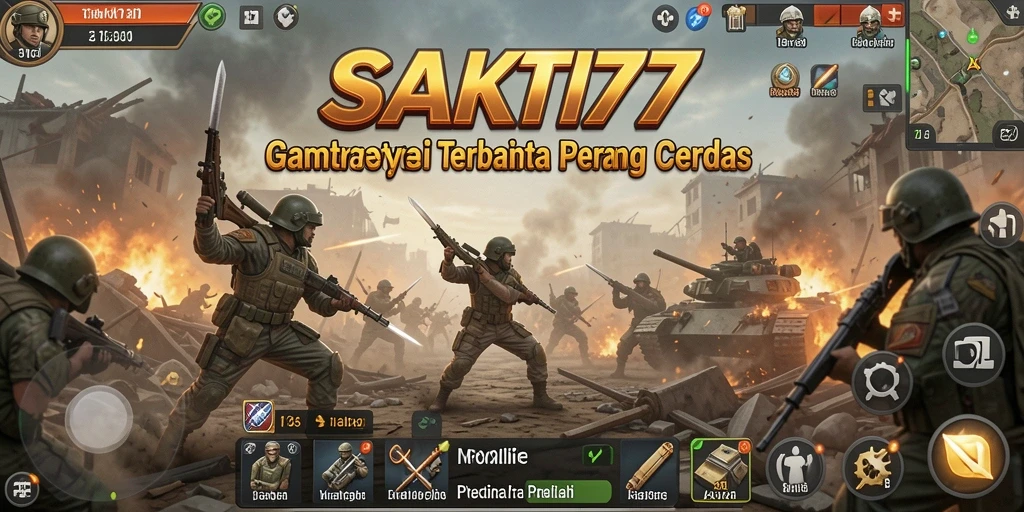 Tampilan gameplay SAKTI77 yang menarik dan strategis.