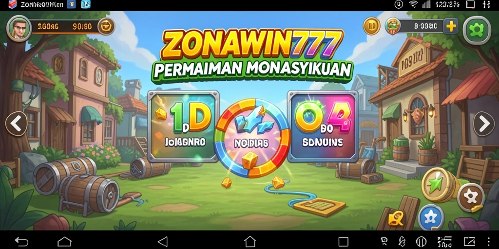 Tampilan gameplay ZONAWIN777 yang menarik dan seru.
